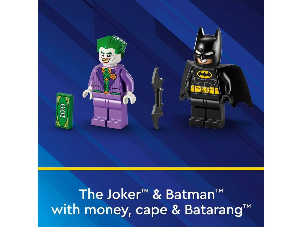 Lego DC Batman Inseguimento della batmobile di Batman contro il Joker 76264