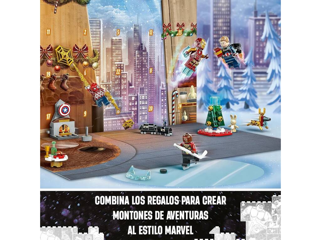 Lego Marvel Calendário de Adviento 76267