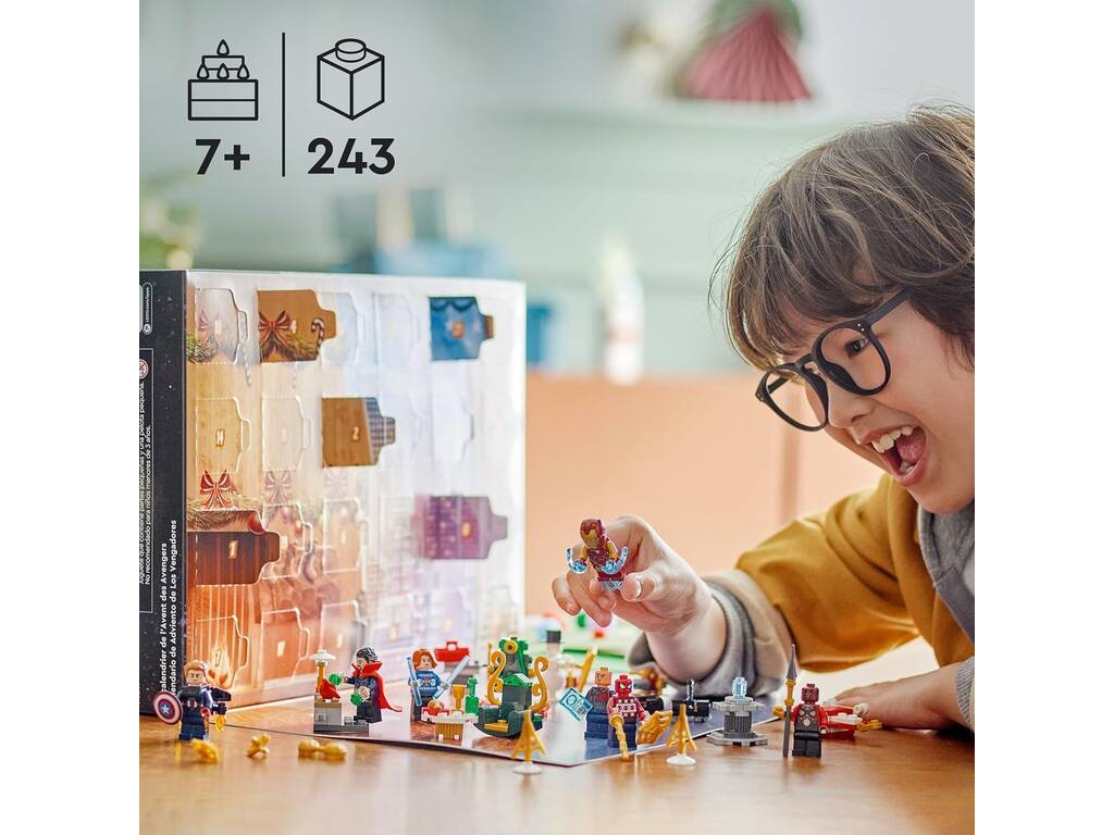 Lego Marvel Calendário de Adviento 76267