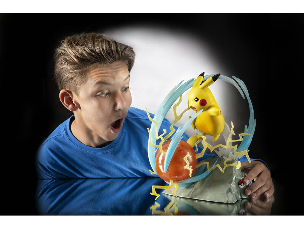  Pokémon Select Figura de Lujo Pikachu Bizak 63222370 