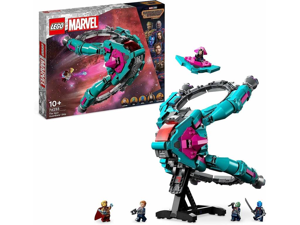 Lego Marvel Les Gardiens de la Galaxie Nouveau Navire de Garde 76255
