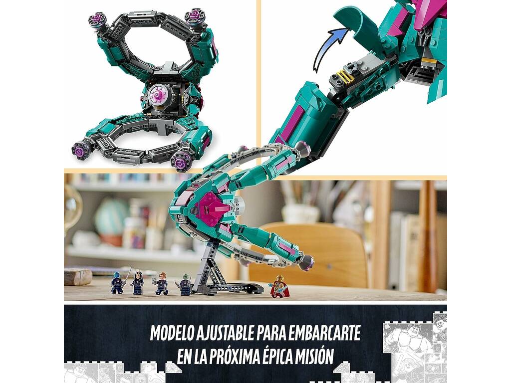 Lego Marvel Les Gardiens de la Galaxie Nouveau Navire de Garde 76255