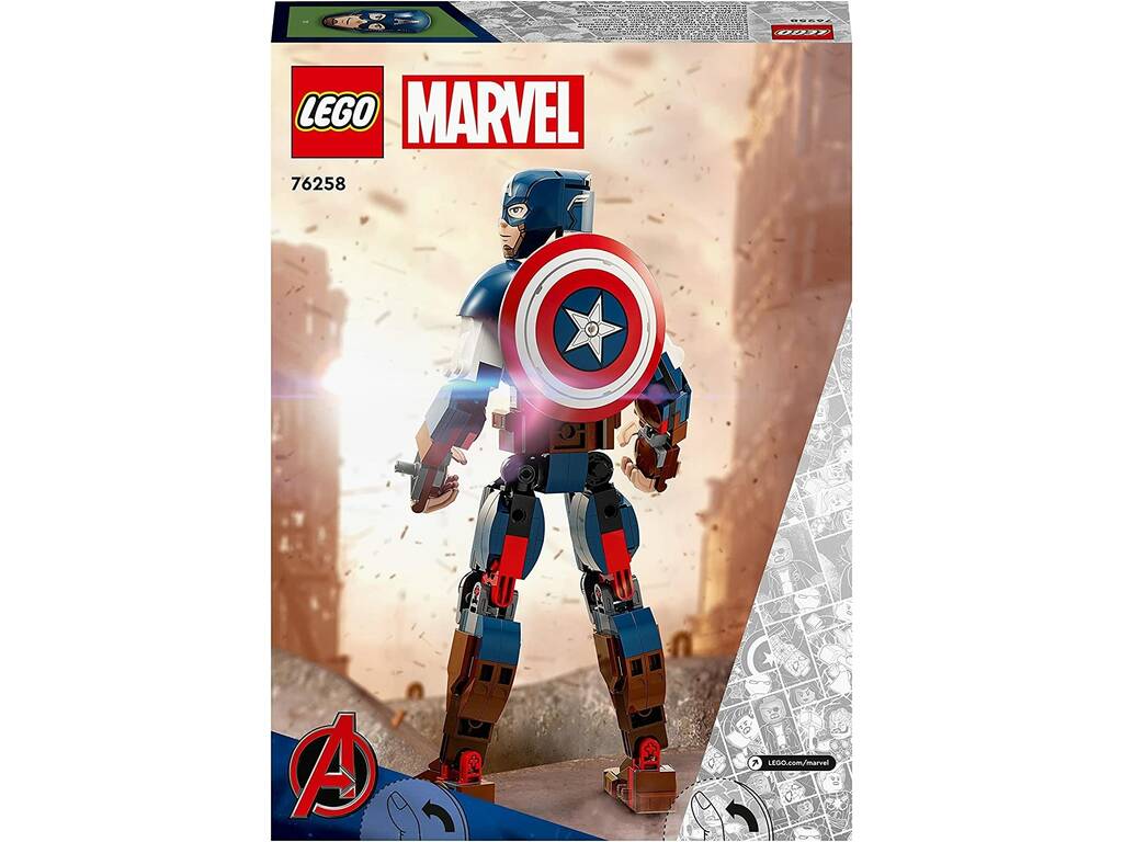Figurine Lego Marvel Avengers : Captain America 76258