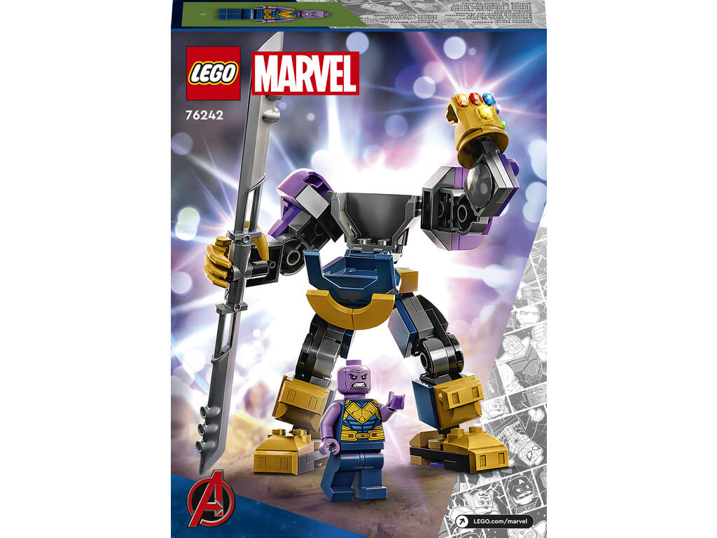 Armure robotique LEGO Marvel Thanos 76242