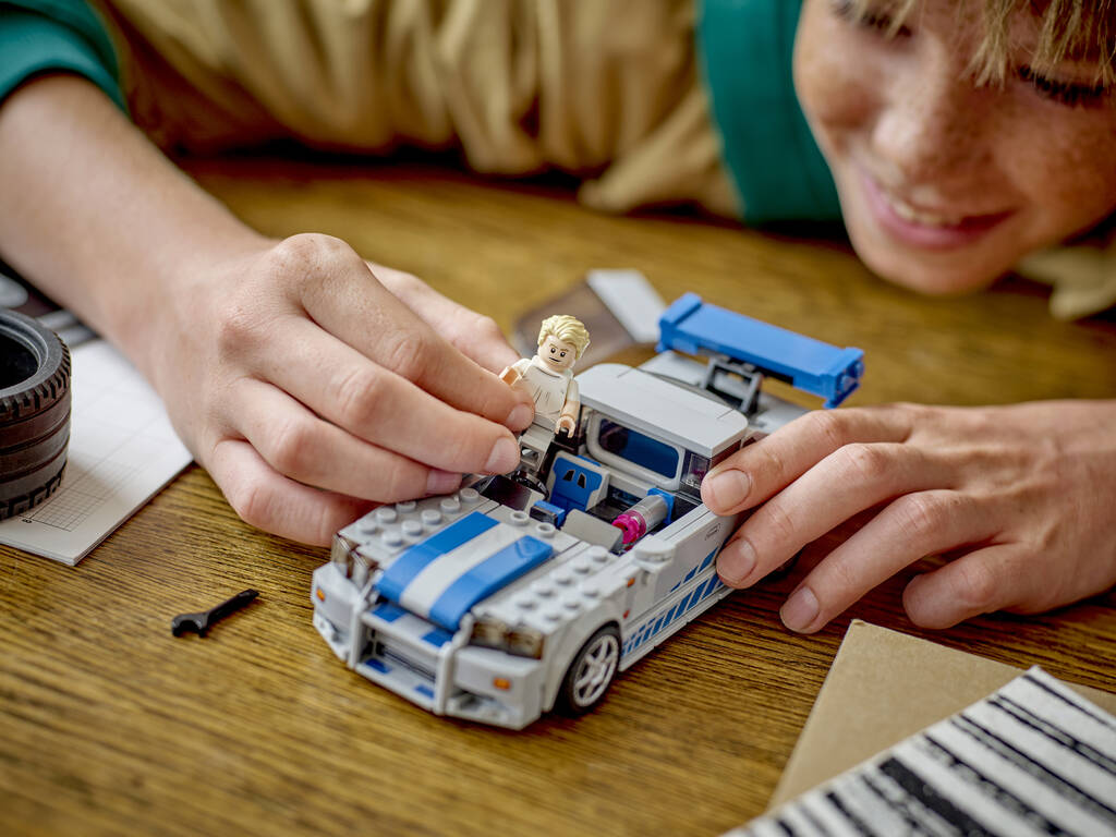 Lego Speed Champions Nissan Skyline GT-R di 2 Fast 2 Furious 76917