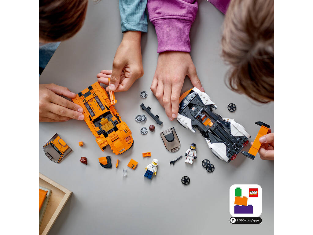 Lego Speed Champions McLaren Solus GT y McLaren F1 LM 76918