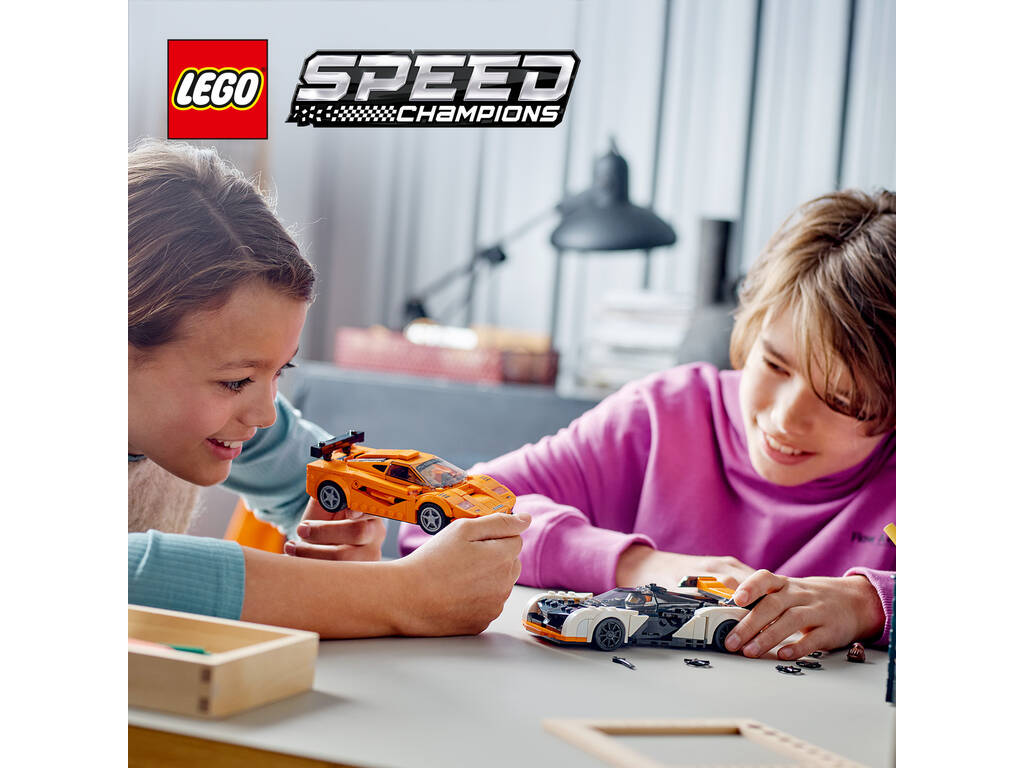 Lego Speed Champions McLaren Solus GT y McLaren F1 LM 76918