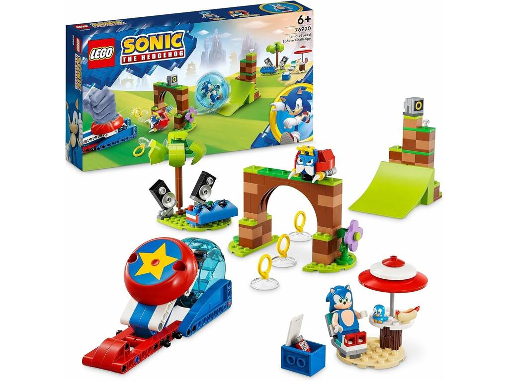 Lego Sonic The Hedgehog: Desafio da Esfera de Velocidade 76990