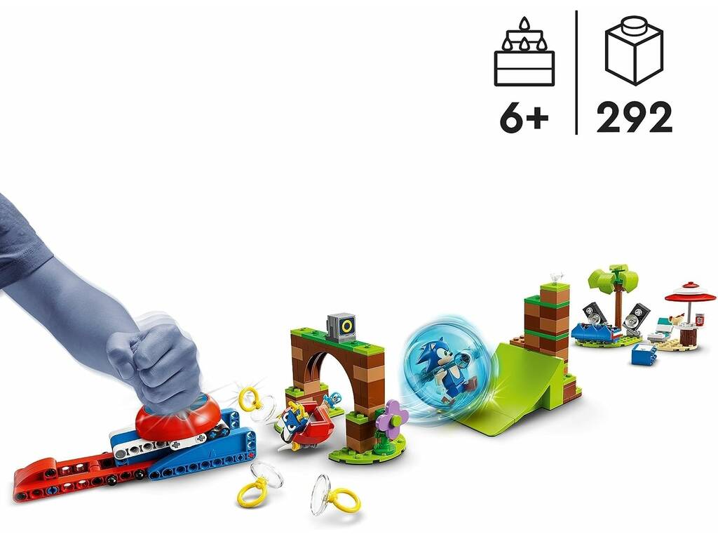 Lego Sonic The Hedgehog: Desafio da Esfera de Velocidade 76990