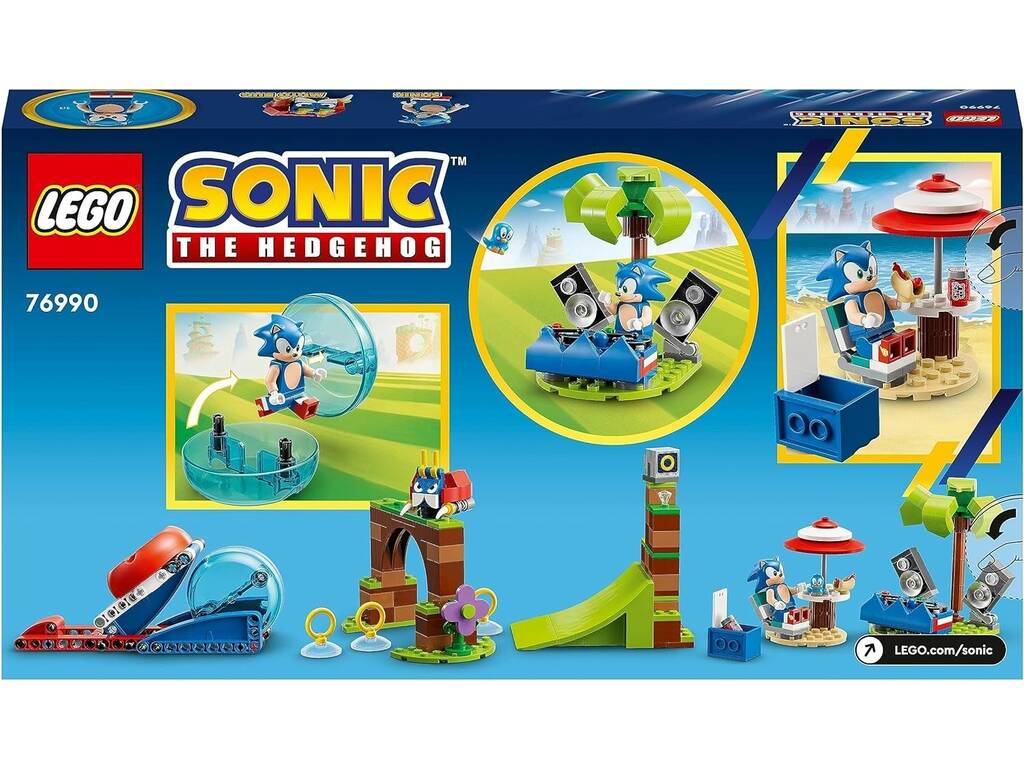Lego Sonic The Hedgehog: Desafio da Esfera de Velocidade 76990