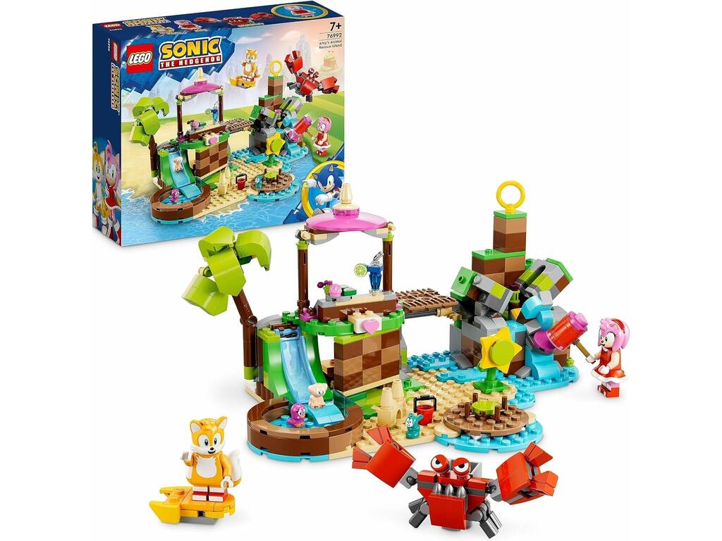 Lego Sonic the Hedgehog : L'île de sauvetage des animaux d'Amy 76992