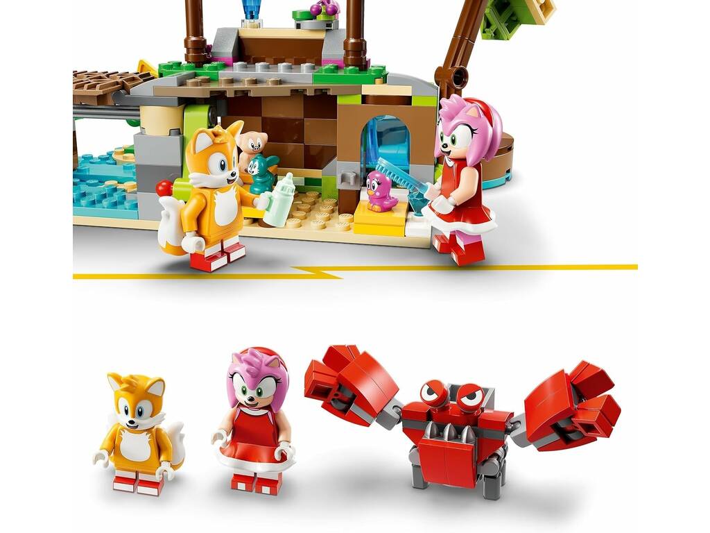 Lego Sonic the Hedgehog : L'île de sauvetage des animaux d'Amy 76992