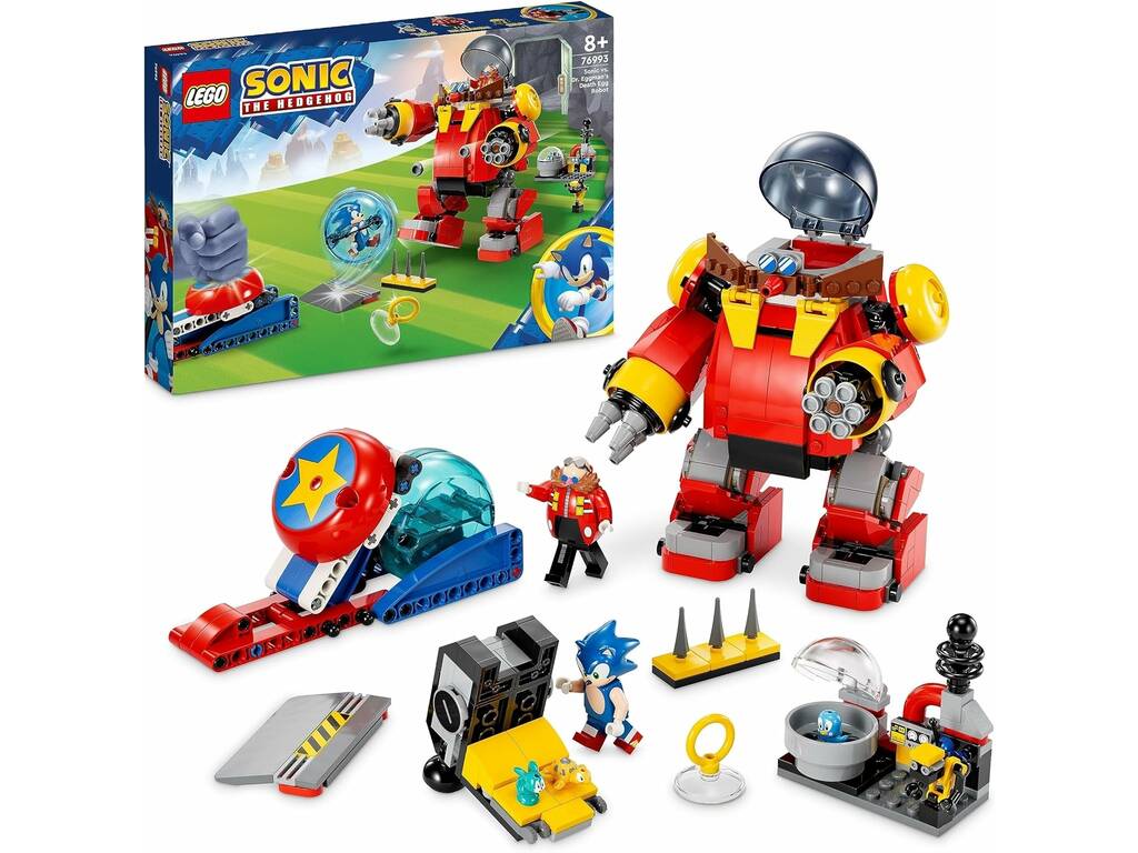 Lego Sonic vs. Robot Death Egg del Dr.Eggman 76993