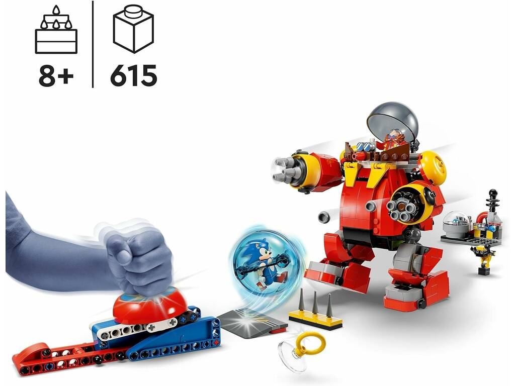 Lego Sonic vs. Robot Death Egg del Dr.Eggman 76993