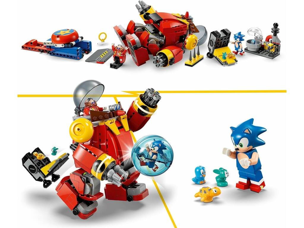 Lego Sonic vs. Robot Death Egg del Dr.Eggman 76993