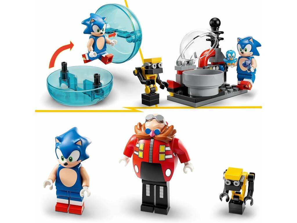 Lego Sonic vs. Robot Death Egg del Dr.Eggman 76993