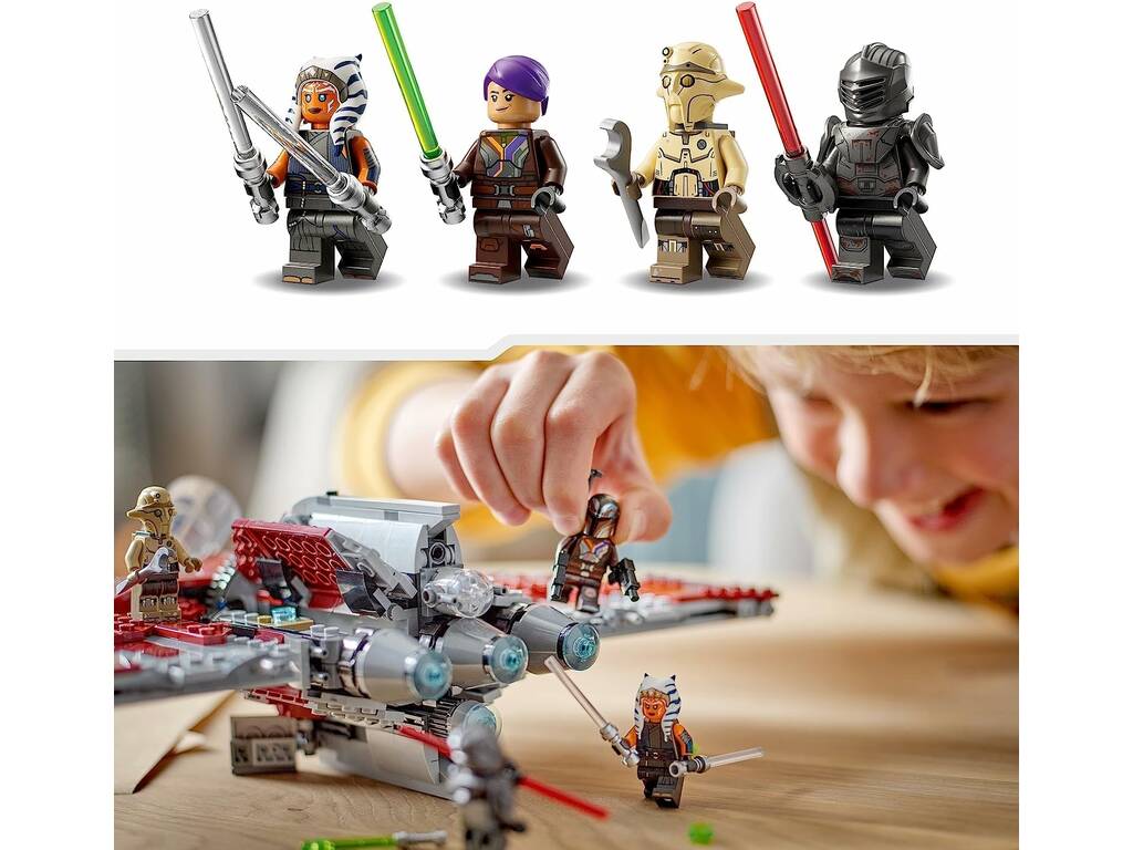Lego Star Wars Navetta Jedi T-6 di Ahsoka Tano 75362