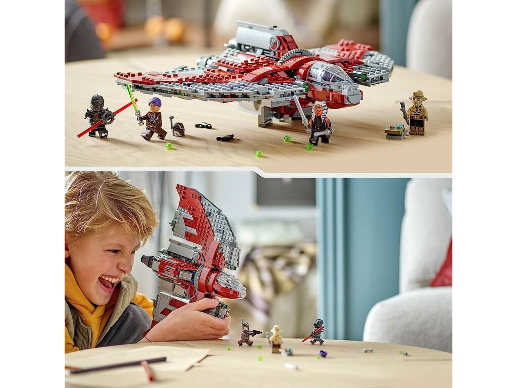Lego Star Wars Navetta Jedi T-6 di Ahsoka Tano 75362