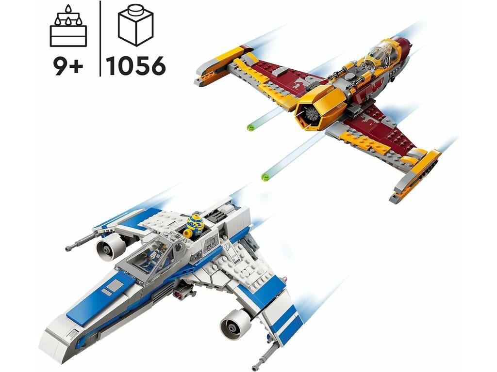 Lego Star Wars New Republic E-Wing vs. Shin Hati Starfighter 75364