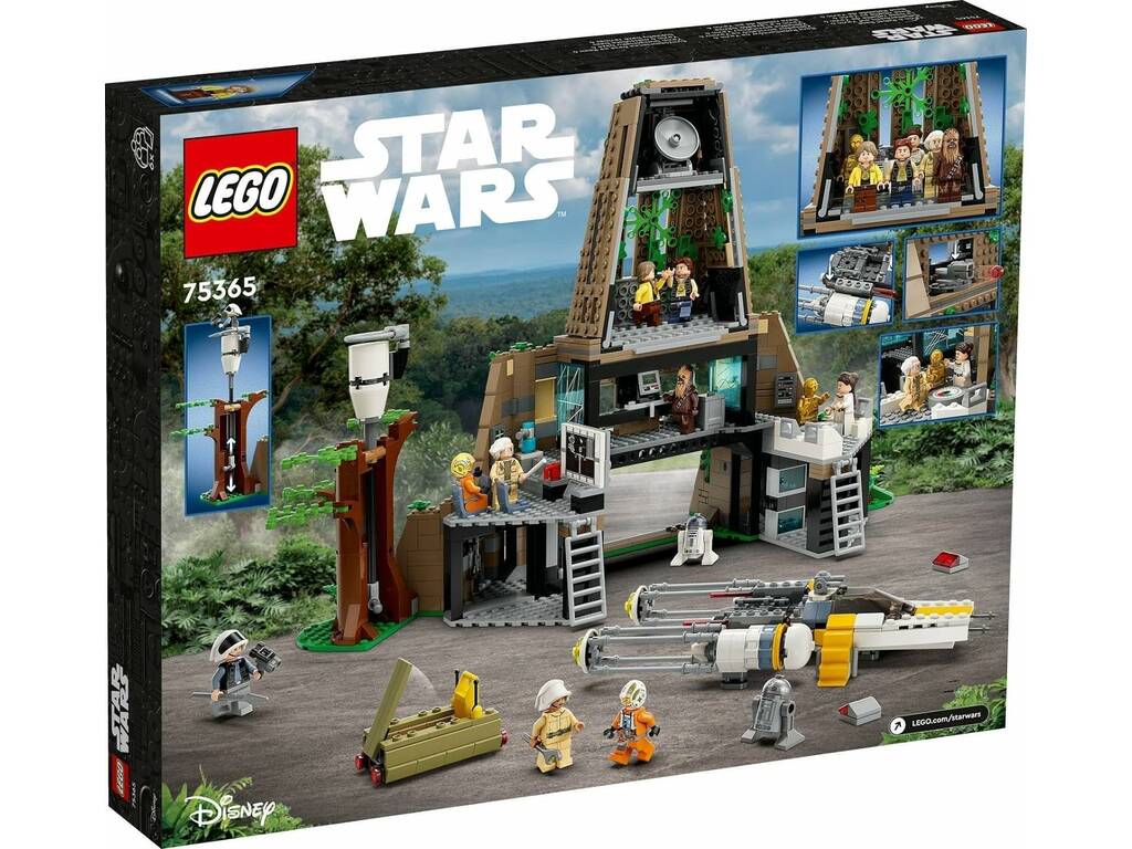 Lego Star Wars Base Rebelde de Yavin 4 75365
