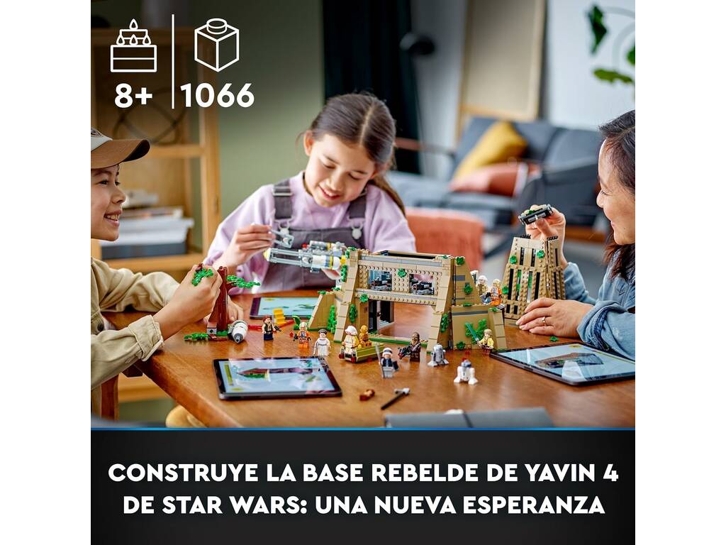 Lego Star Wars Base Rebelde de Yavin 4 75365