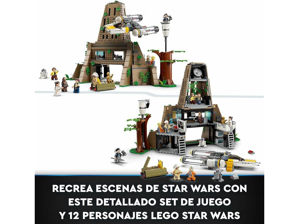 Lego Star Wars Base Rebelde de Yavin 4 75365