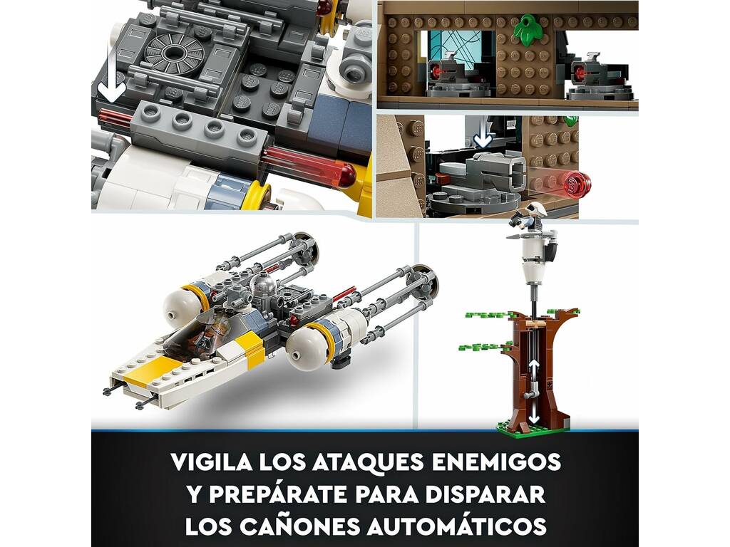Lego Star Wars Base Rebelde de Yavin 4 75365