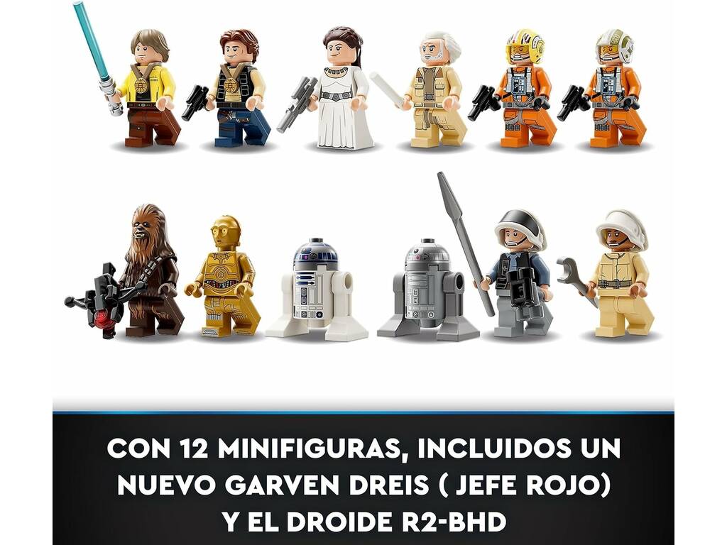Lego Star Wars Base Rebelde de Yavin 4 75365