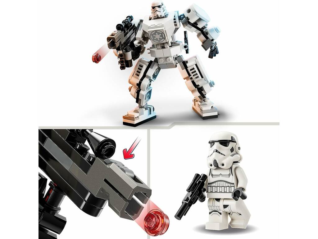 Lego Star Wars Stormtrooper Mech 75370