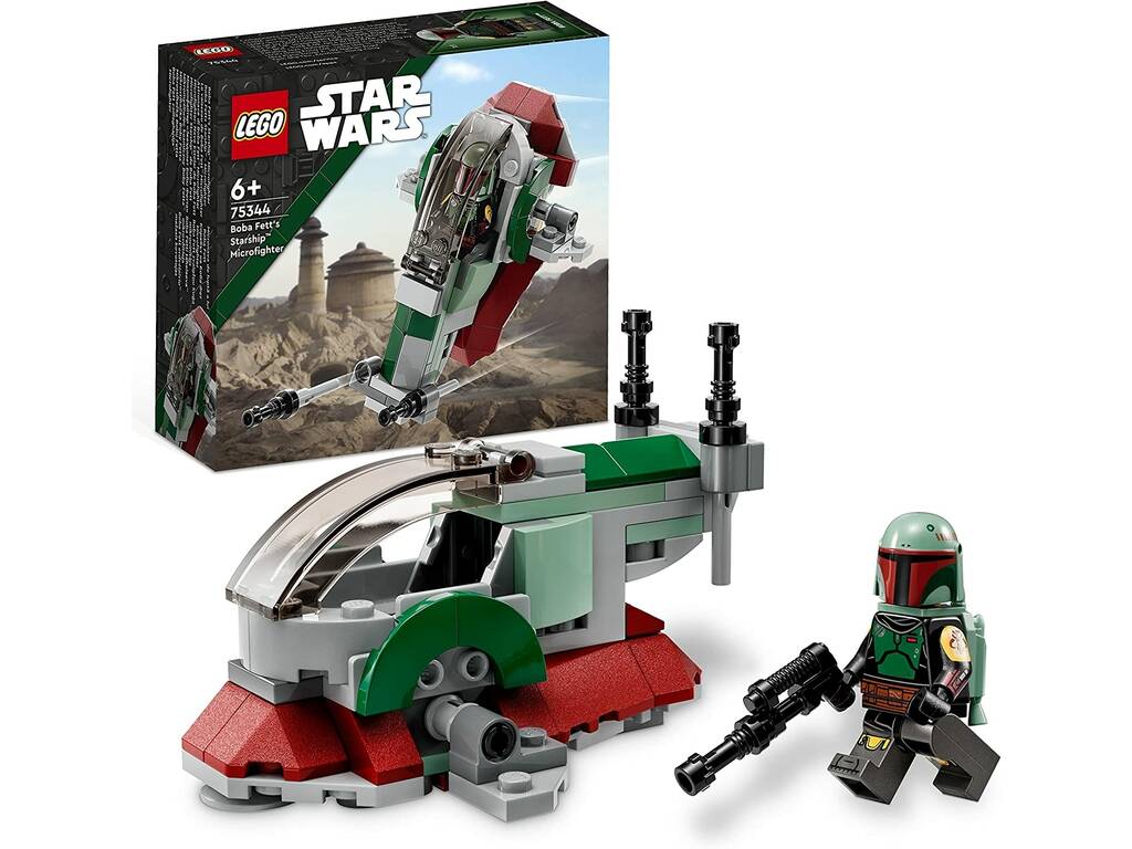 Lego Star Wars Microfighter Boba Fett Astronave 75344
