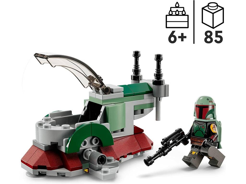 Lego Star Wars Microfighter Boba Fett Astronave 75344