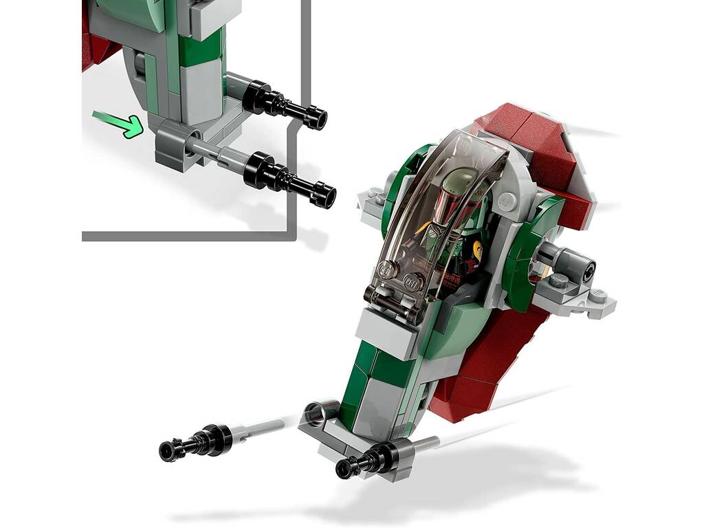 Lego Star Wars Microfighter Boba Fett Astronave 75344