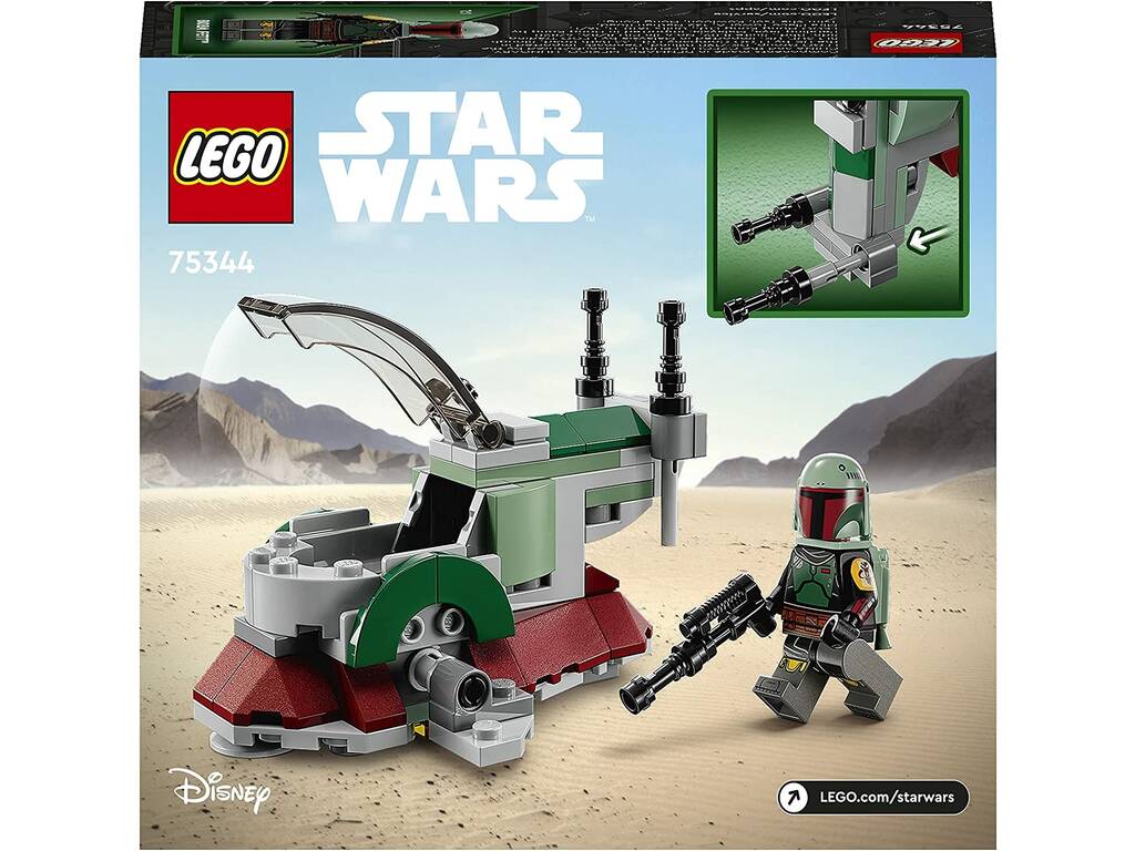 Lego Star Wars Microfighter Boba Fett Astronave 75344
