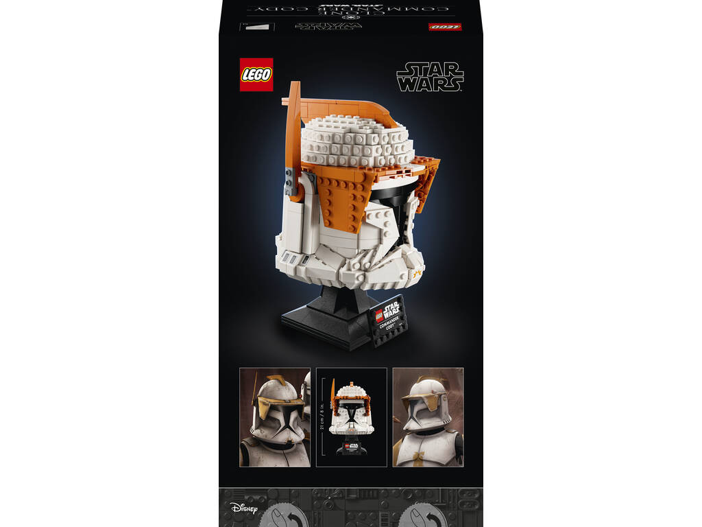 Lego Star Wars Casco del Comandante Clon Cody 75350