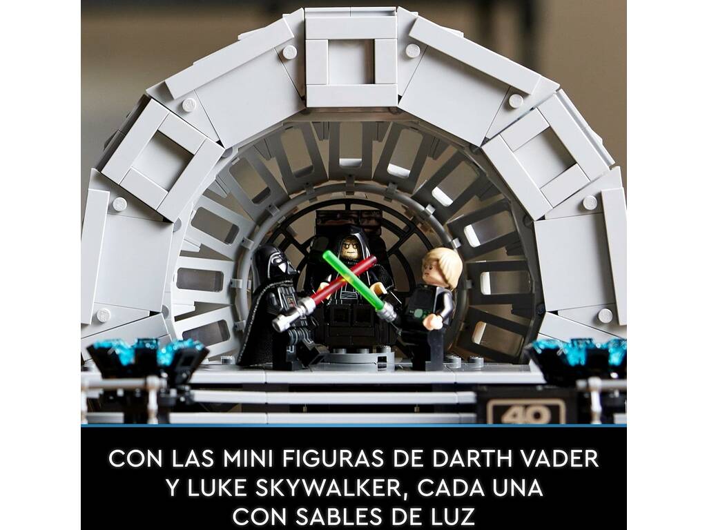 Diorama Lego Star Wars : Salle du Trône de l'Empereur 75352
