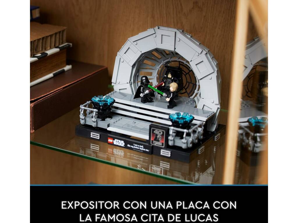Diorama Lego Star Wars : Salle du Trône de l'Empereur 75352