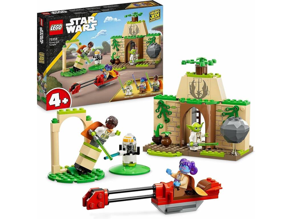 Lego Star Wars Tenoo Temple Jedi 75358