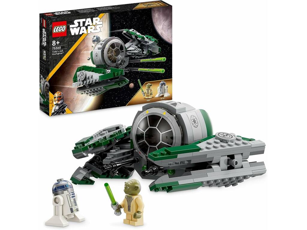 Lego Star Wars Jedi Starfighter Yoda 75360