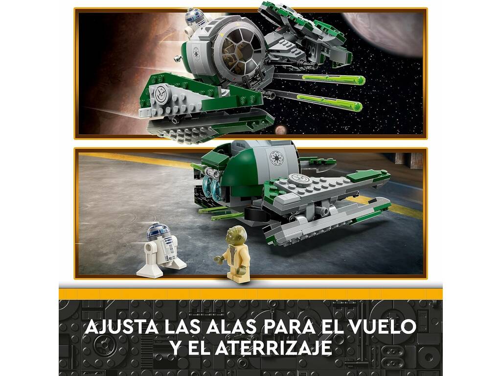Lego Star Wars Jedi Starfighter Yoda 75360