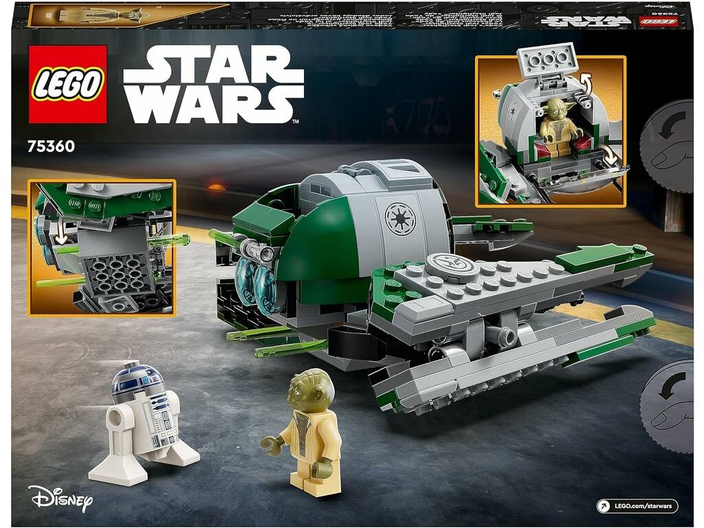 Lego Star Wars Jedi Starfighter Yoda 75360