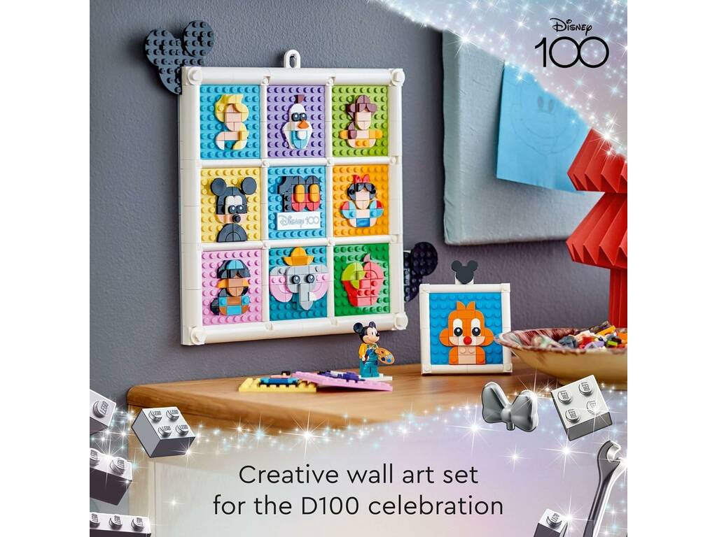 Lego Disney 100 anni delle icone dell'animazione 43221