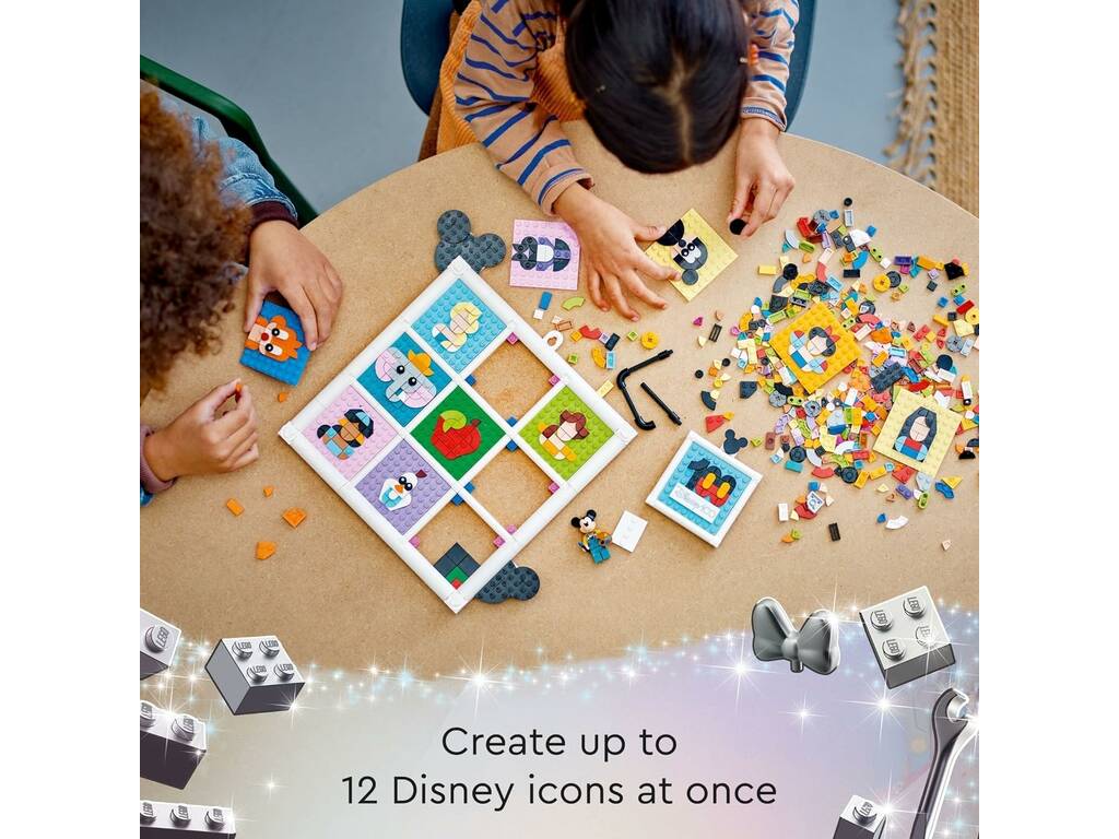 Lego Disney 100 anni delle icone dell'animazione 43221