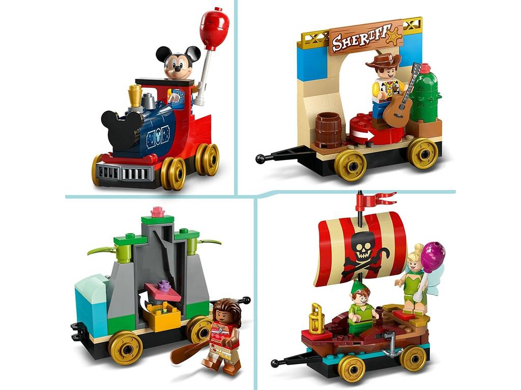 Lego Disney Tren Homenaje a Disney 43212