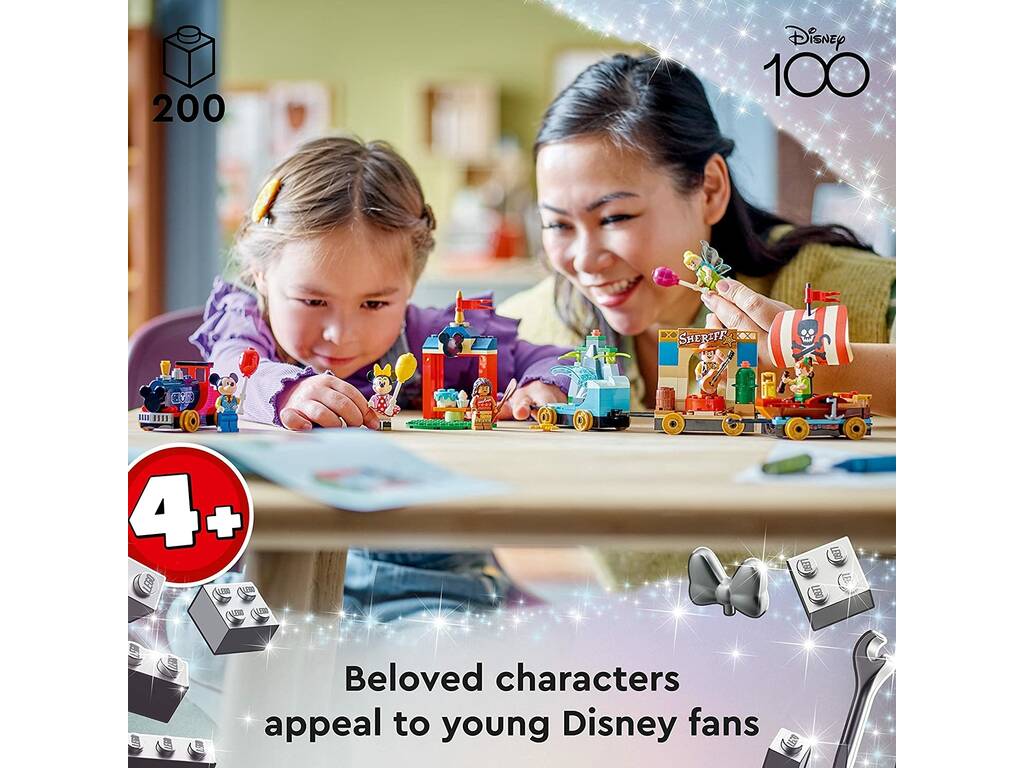 Lego Disney Tren Homenaje a Disney 43212