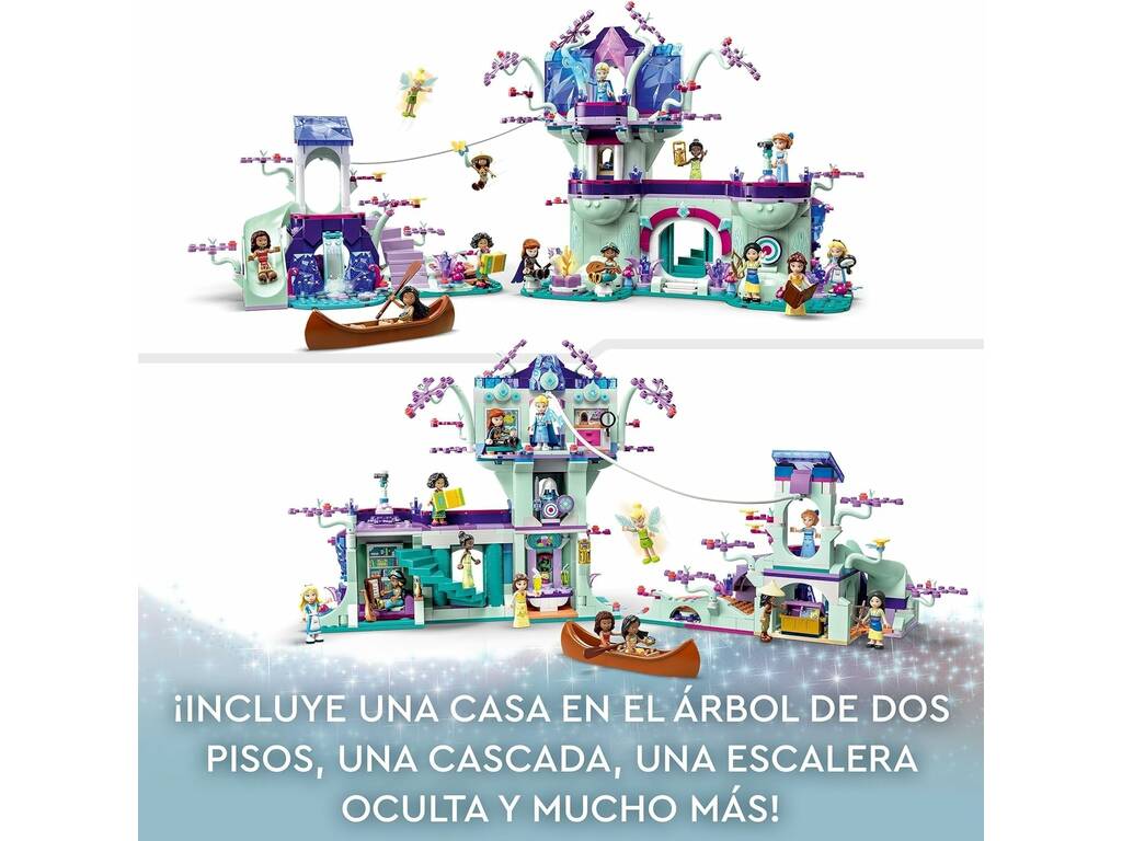 Lego Disney Casa sull'albero incantata 43215