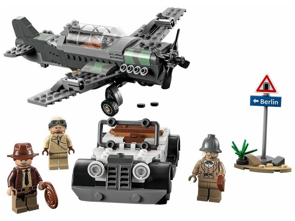 Lego Indiana Jones à la poursuite du chasseur 77012