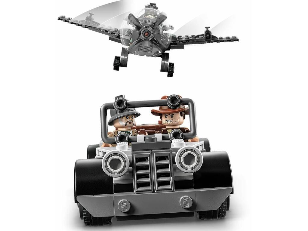 Lego Indiana Jones à la poursuite du chasseur 77012