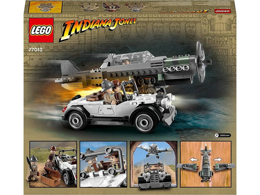 Lego Indiana Jones à la poursuite du chasseur 77012