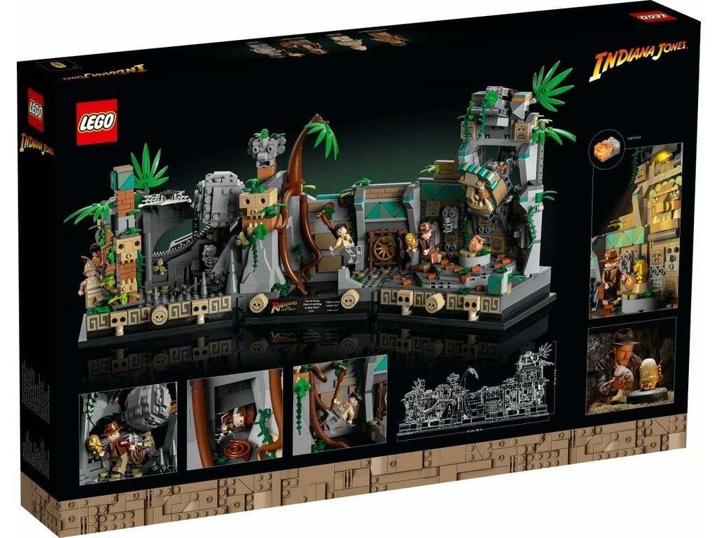 Lego Indiana Jones Temple de l'idole d'or 77015
