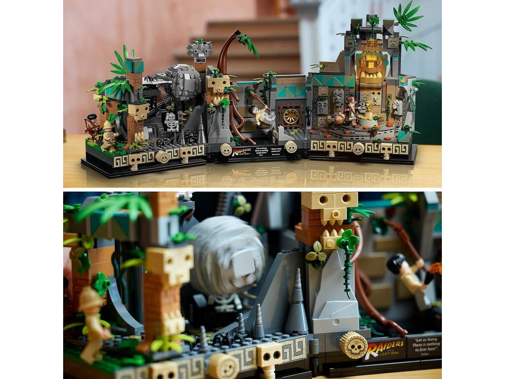 Lego Indiana Jones Temple de l'idole d'or 77015
